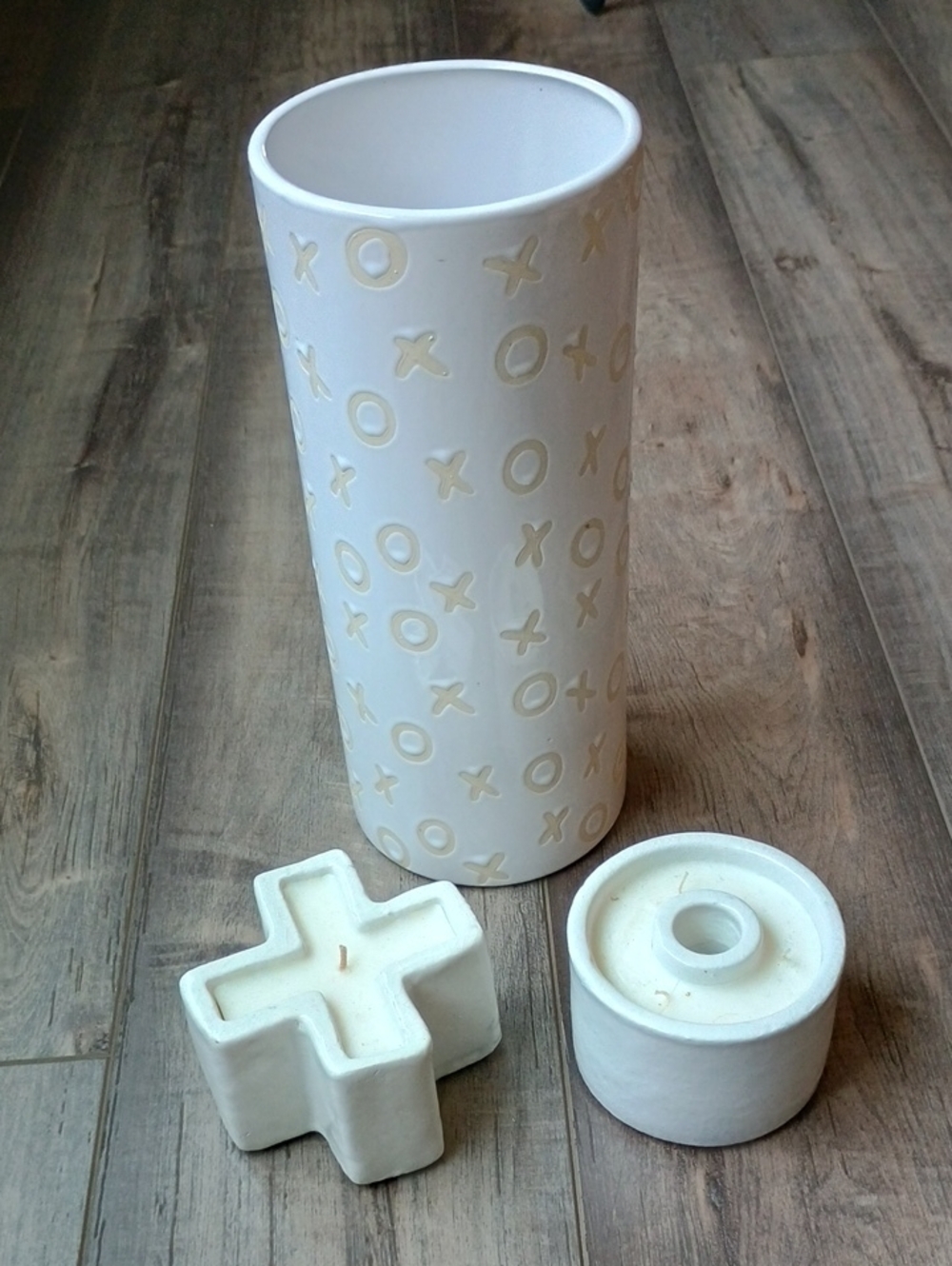 XO Vase And Candle Set